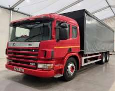 1997 Scania P94 220 6x2 Curtainside Truck